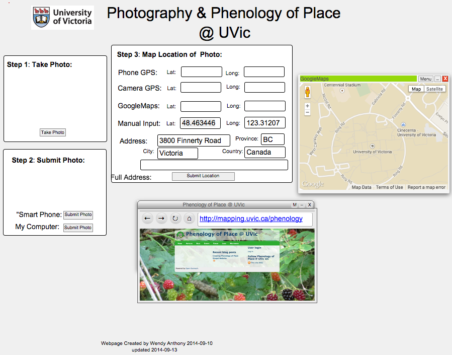 Original Crowd-Sourcing Geolocated Photos Concept